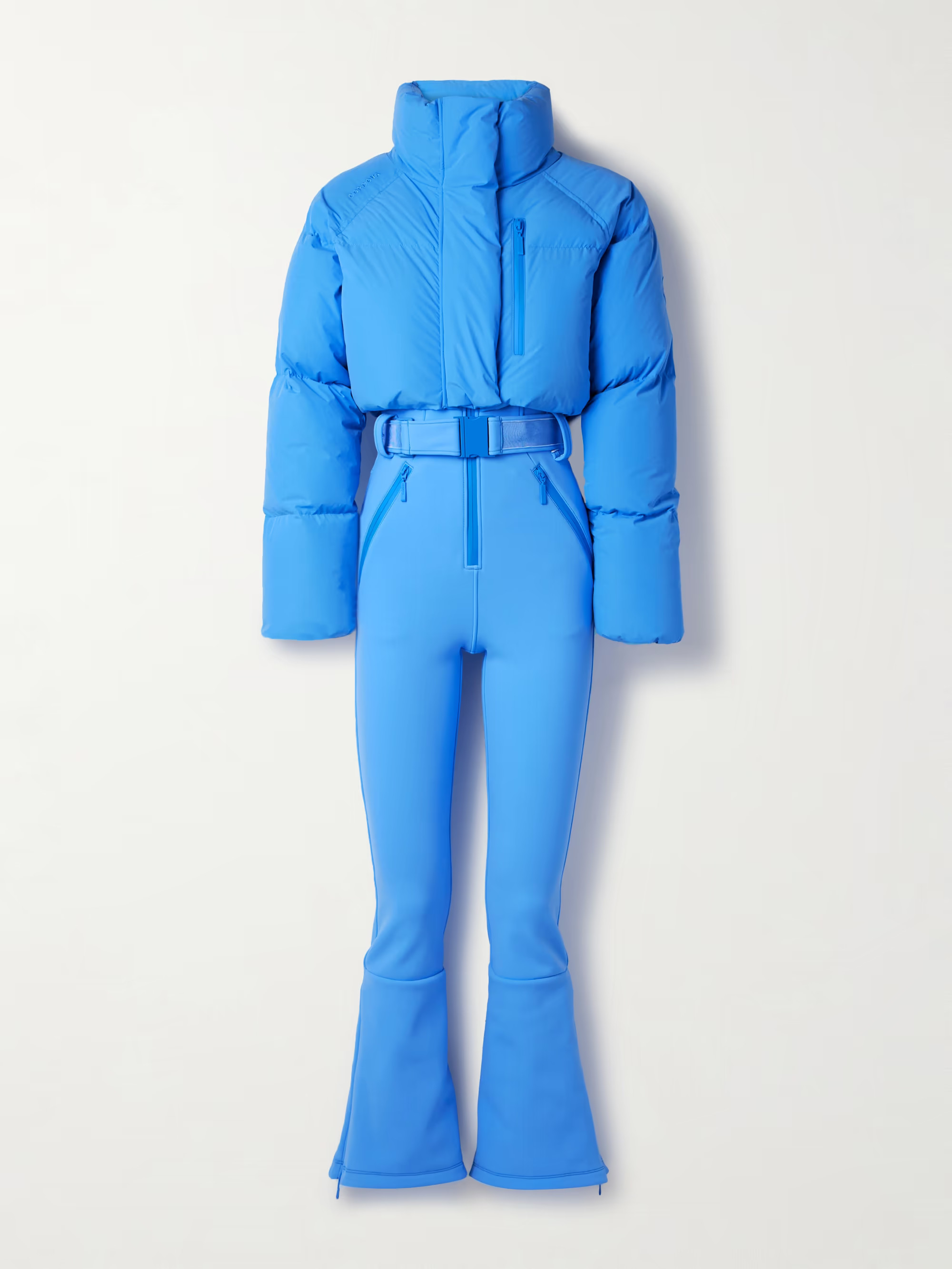 Myoko belted quilted padded ski suit | NET-A-PORTER (US)