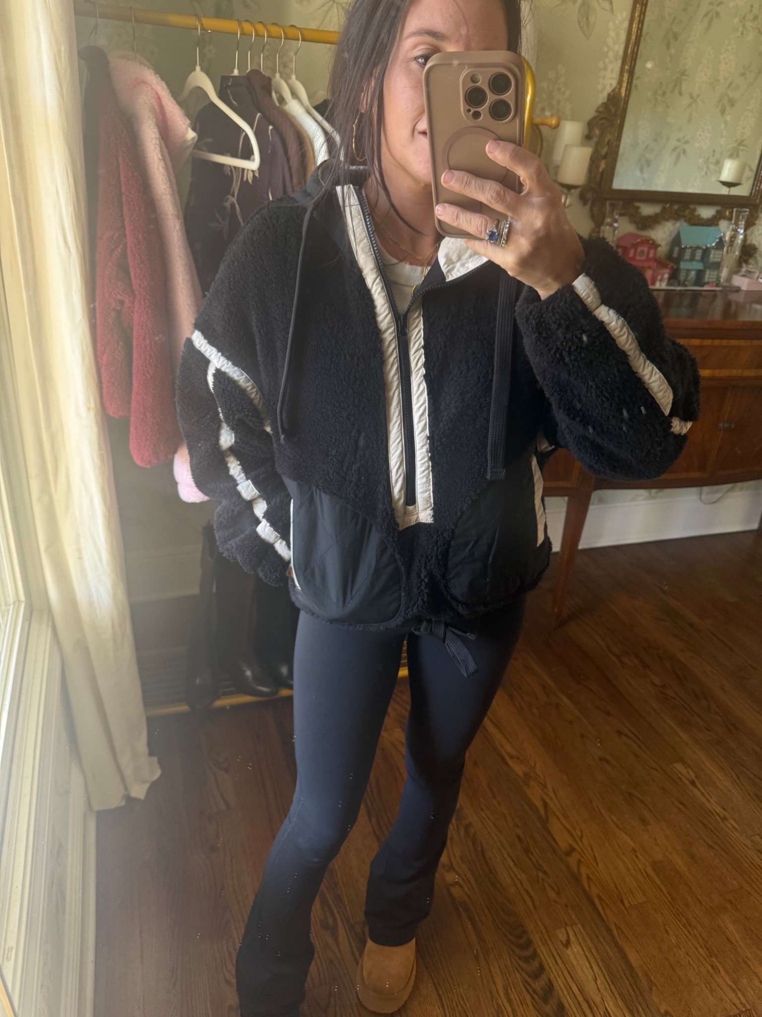 soccer fields outfit 😜 XS in this jacket and the crz yoga flared pants!! 

#LTKmomlife #LTKootd #LTKfitnessgoals