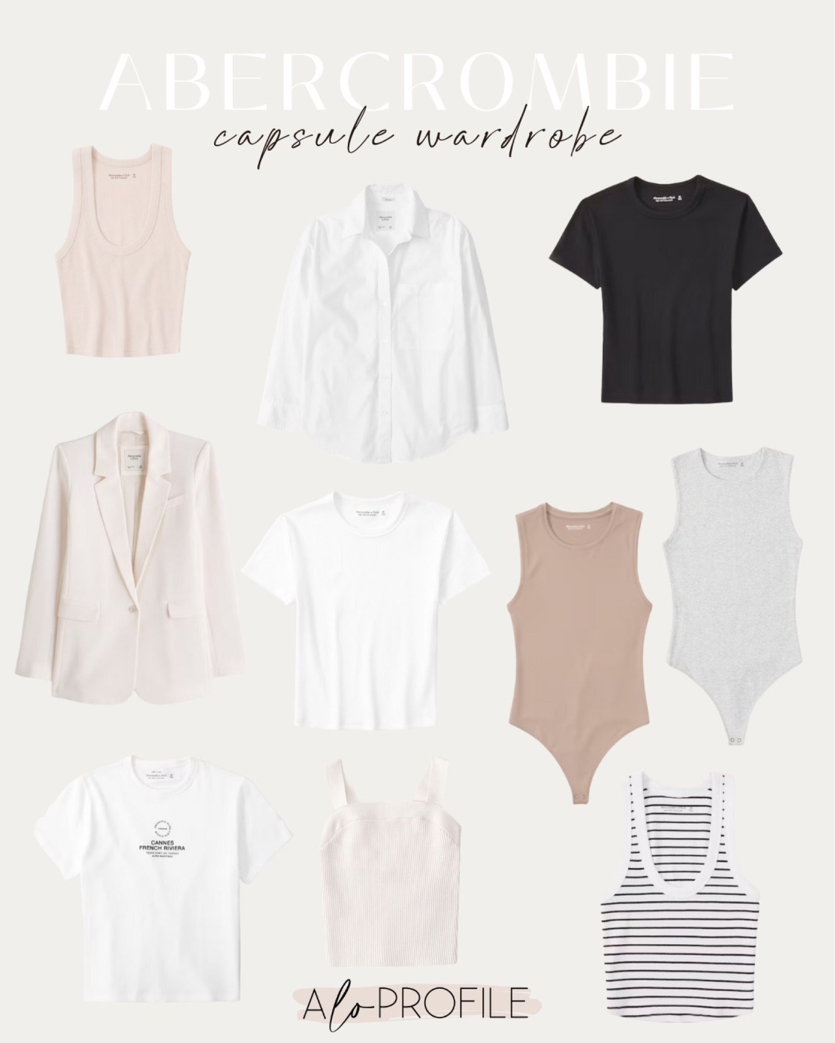 Items to add to your capsule wardrobe! So many good pieces that are versatile & go with anything. 