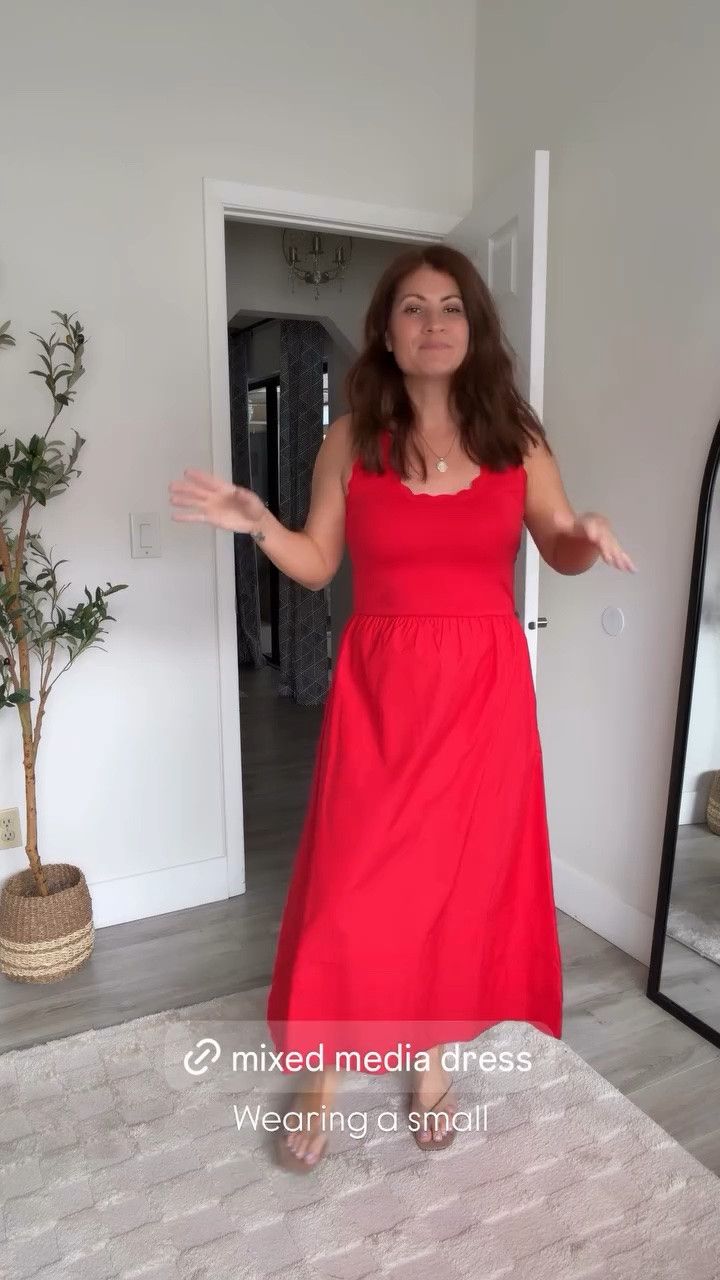 Wearing a small