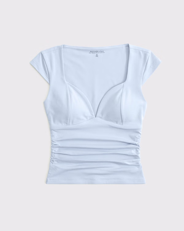 Women's The A&F Zoe Bra-Free Top | Women's Tops | Abercrombie.com | Abercrombie & Fitch (US)