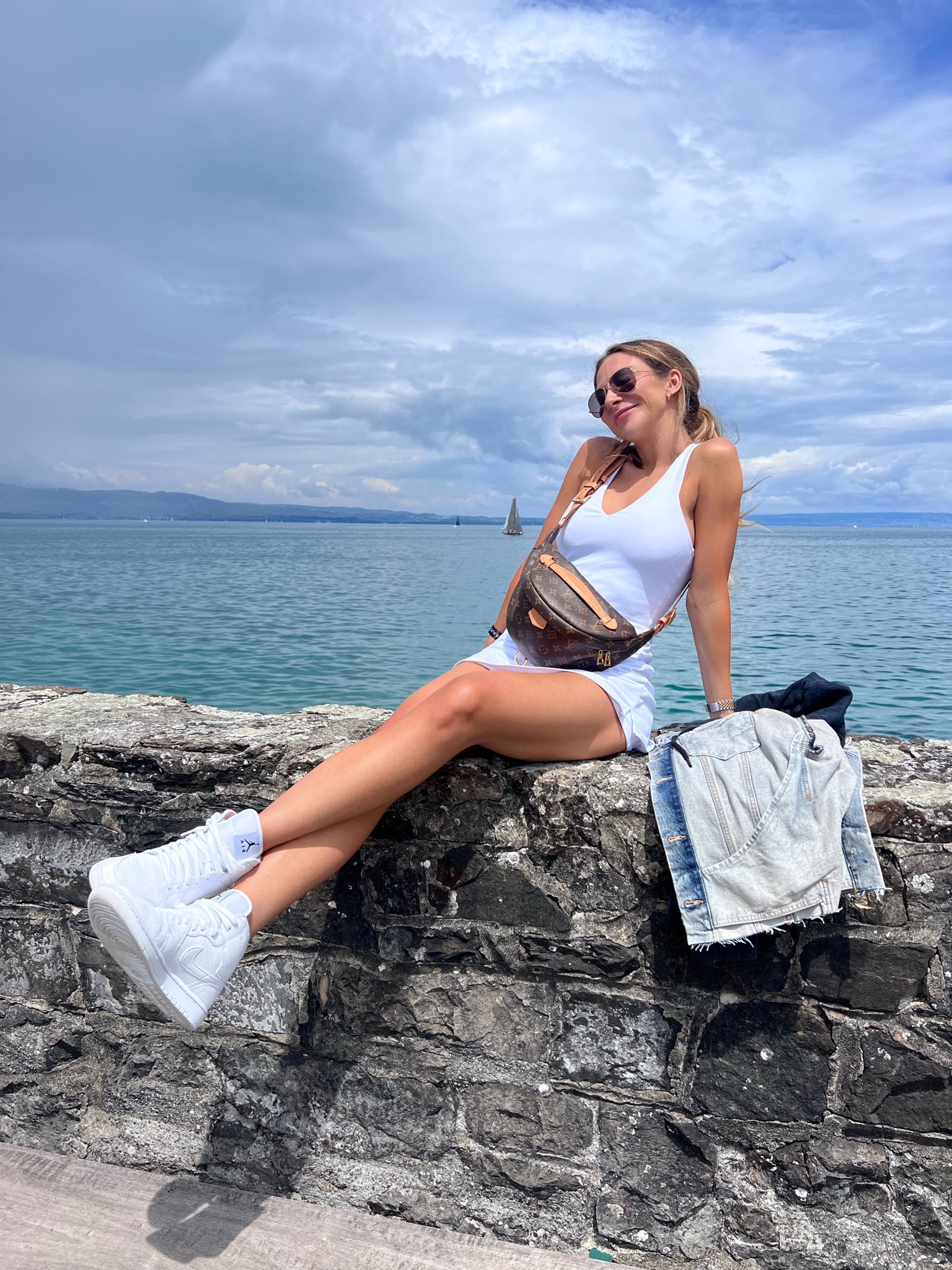 Athletic dress
Sports dress - in the small 
White Nikes 
White Jordan’s - true to size 

#LTKunder100 #LTKtravel #LTKshoecrush