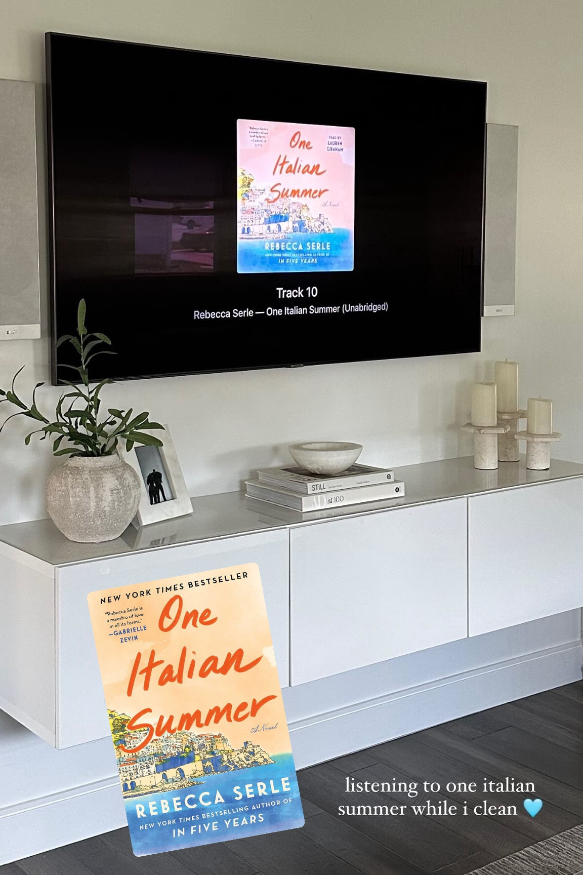 Listening to this book right now & I'm loving it! Narrated by Lauren Graham from Gilmore Girls so it’s so cozy & gives all the Summery vibes ☀️💛

#LTKTravel #LTKHome #LTKSeasonal