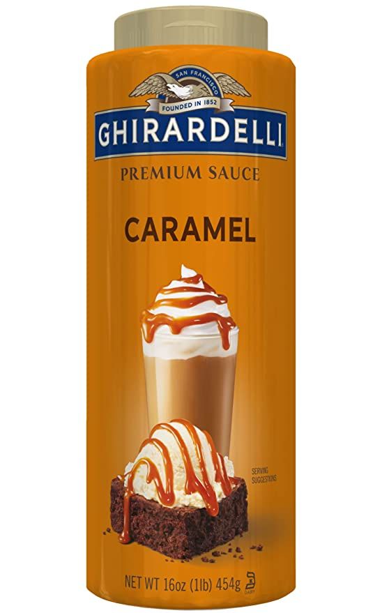 Amazon.com : Ghirardelli Caramel Flavored Sauce 17 oz. bottle : Grocery & Gourmet Food | Amazon (US)