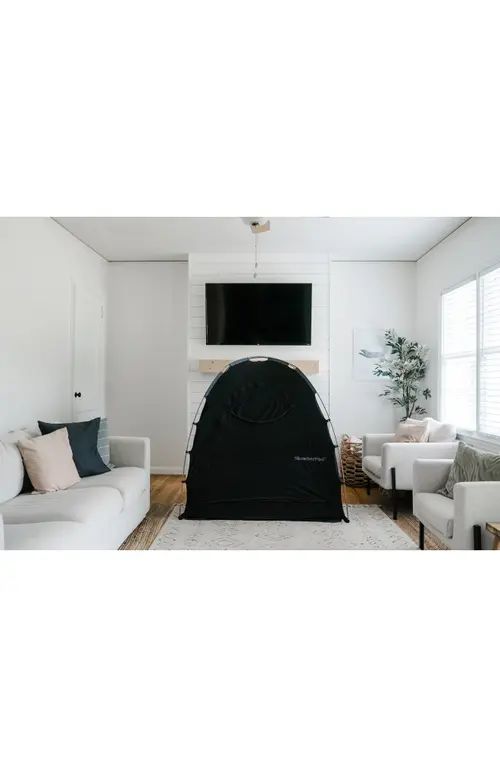 SlumberPod Privacy Canopy & Portable Fan Set in Black at Nordstrom | Nordstrom
