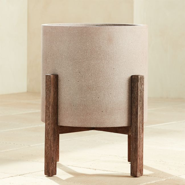 Ascoli Planter with Stand Large | CB2