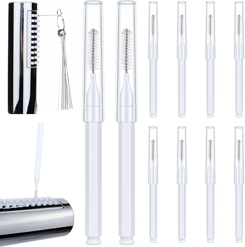 Shower Head Cleaning Brushes, Anti Clogging Cleaner Brush Shower Nozzle Clog Tools Showr Head Noz... | Amazon (US)