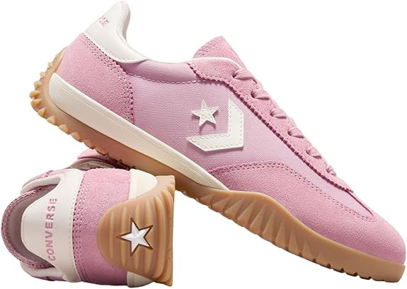 Converse Run Star Trainer Womens Low Top Sneaker (A13362C, Lotus Pink/Egret/White) | Amazon (US)