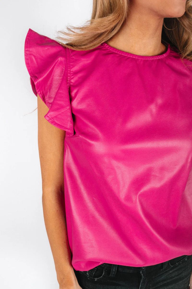 Not So Basic Top - Magenta | The Impeccable Pig