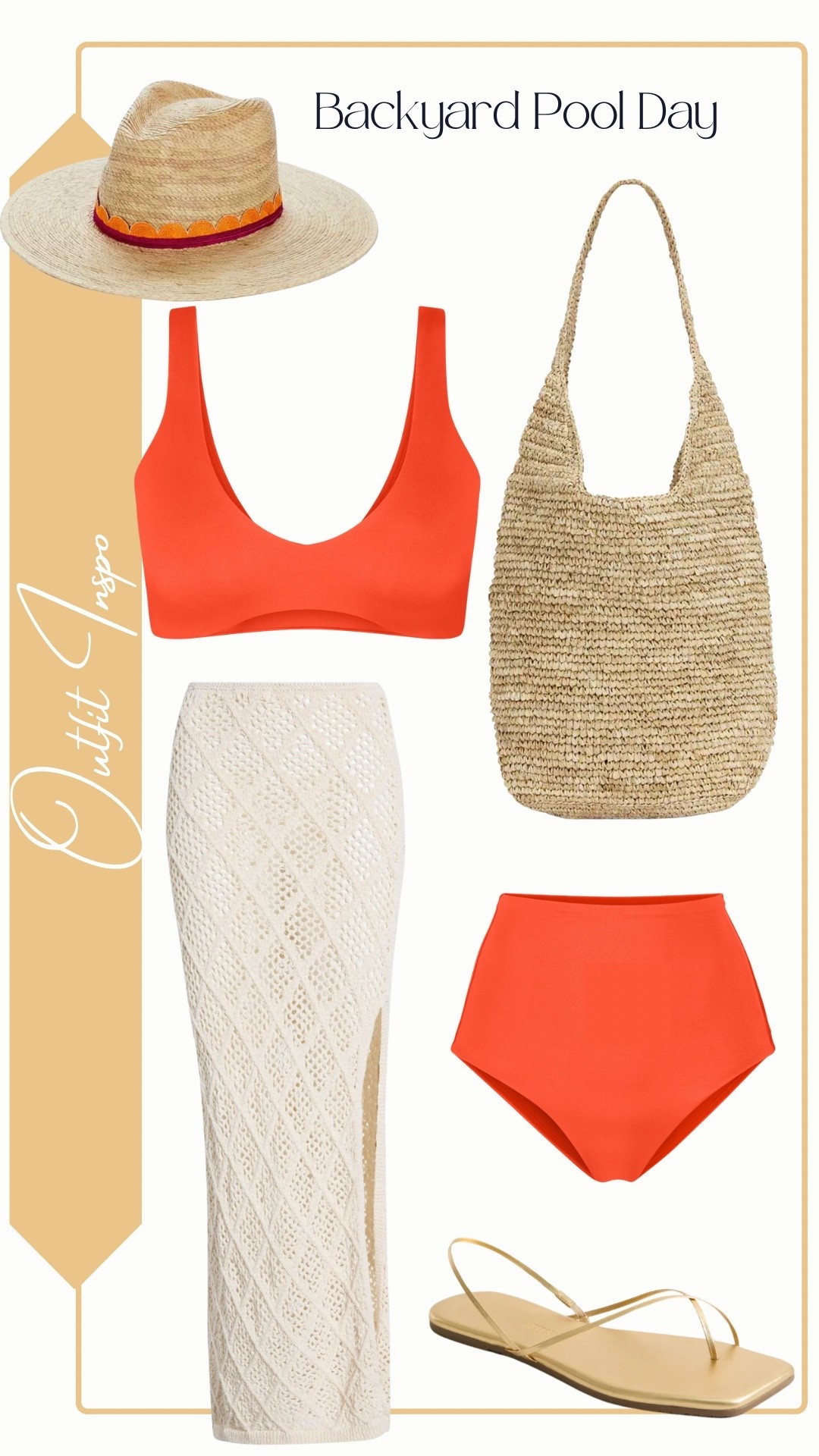 Backyard Pool Day

Neon Orange Plunge Top & High Tide Bottom: Left on Friday (Color: Aperol)
Coverup Maxi Skirt: Elan 
Black Rectangular Sunglasses: Costa Del Mar
Rattan Shoulder Bag: Casa Clara
Straw Fedora Hat: Anna & Ava
Square Toe Sandals: TKEES (Blink Sandals)
Green Striped Beach Towel: Target

#LTKootd #LTKSwim #LTKSeasonal