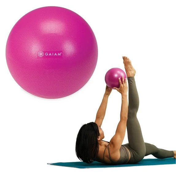 Gaiam Mini Ab Ball, Fuchsia, 8 Inch, Inflatable | Walmart (US)