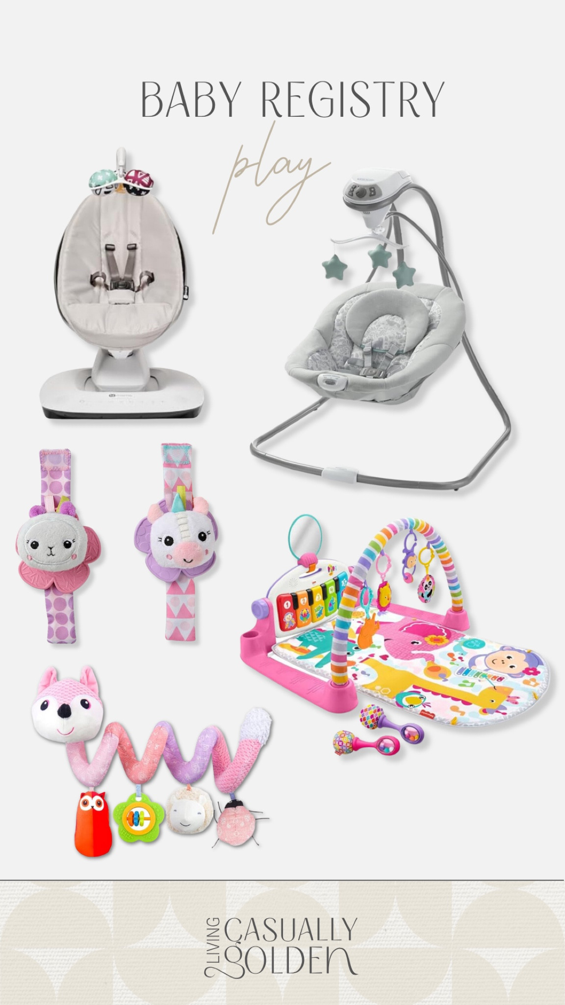 Baby registry play | our top favorite play toys for baby. Trying other MamaRoo with our second! 

#LTKBaby #LTKBump #LTKKids