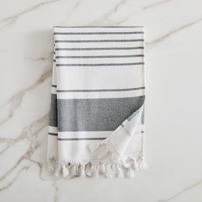 Organic Turkish Tassel Towels | West Elm (US)