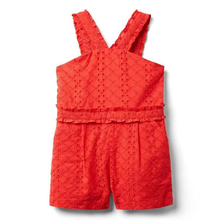 Eyelet Halter Romper | Janie and Jack