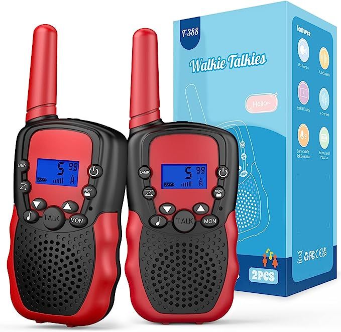 Amazon.com: Selieve Outdoor Toys for Kids Ages 4-8, Walkie Talkies for Kids Long Distance 22 Chan... | Amazon (US)