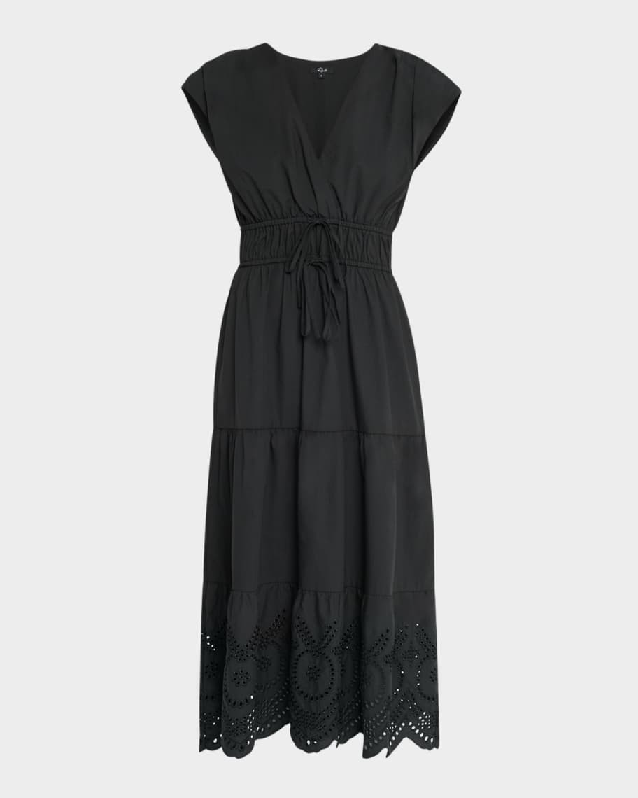 Rails Lucia Eyelet Midi Dress | Neiman Marcus