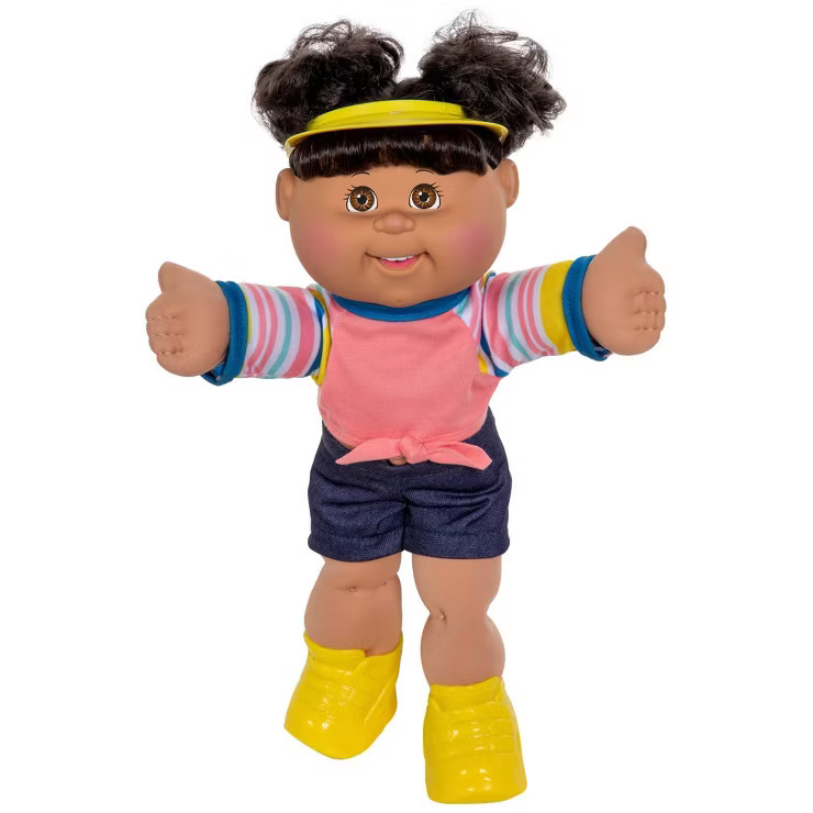 Cabbage Patch Kids 14" Sporty Girl Doll - Light Brown Eyes | Target