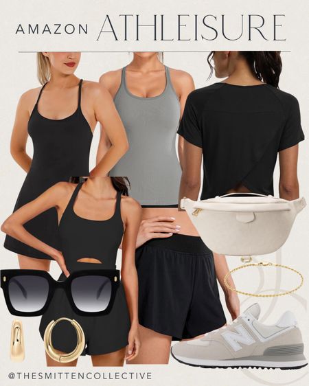 Amazon athleisure roundup of some of my favorites!! Love these!!!!

Amazon, workout gear, workout outfit, gym outfit, athleisure, athleisure look, designer inspired, athletic tank, athletic shorts, athletic dress, sport dress, romper, belt bag, jewelry, looks for less, sunglasses, trending, best sellers, Amazon style, Amazon fashion 

#LTKStyleTip #LTKFitness #LTKActive