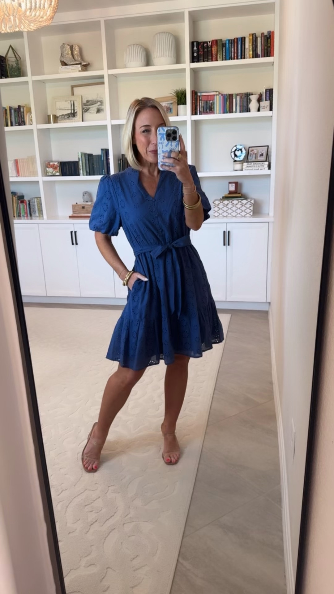 Amazon - special occasion dresses * Eyelet V Neck Short Sleeve Belted Mini Dress - size small. 6 colors. 

 

#LTKWedding #LTKSeasonal #LTKOver40