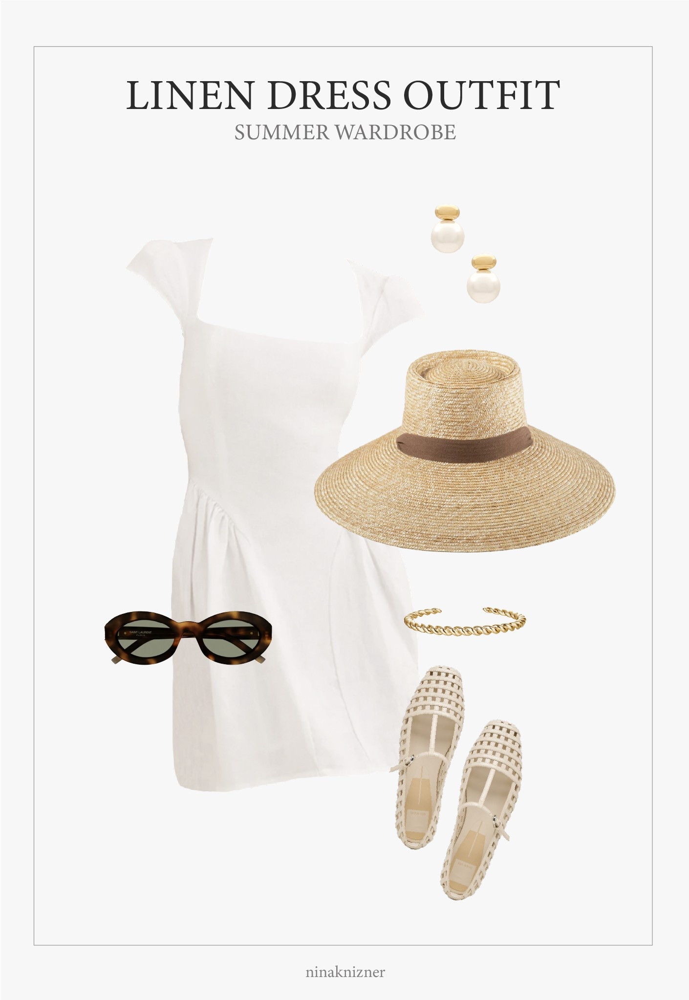 Linen Dress Summer Outfit for lunch dates, day activities and sightseeing in Europe.

Was obsessed the minute I was this white dress from Reformation. It’s soooo cute, versatile and flattering. Has a slight corset waistband so it shows off your figure. Can wear shapewear/shorts underneath. 

Styled it with an elegant sun hat and mary janes, but can also see it with espadrille wedges or ballet flats.

Pearl Earrings
Raffia Straw Sunhat
White linen dress
White strappy summer sandals 

Vacation Outfit | Brunch Outfit | Lunch Date Outfit | Summer Dress | Linen Dress | Raffia Hat | Straw hat

#LTKSummerEdit 

#LTKTravel #LTKStyleTip