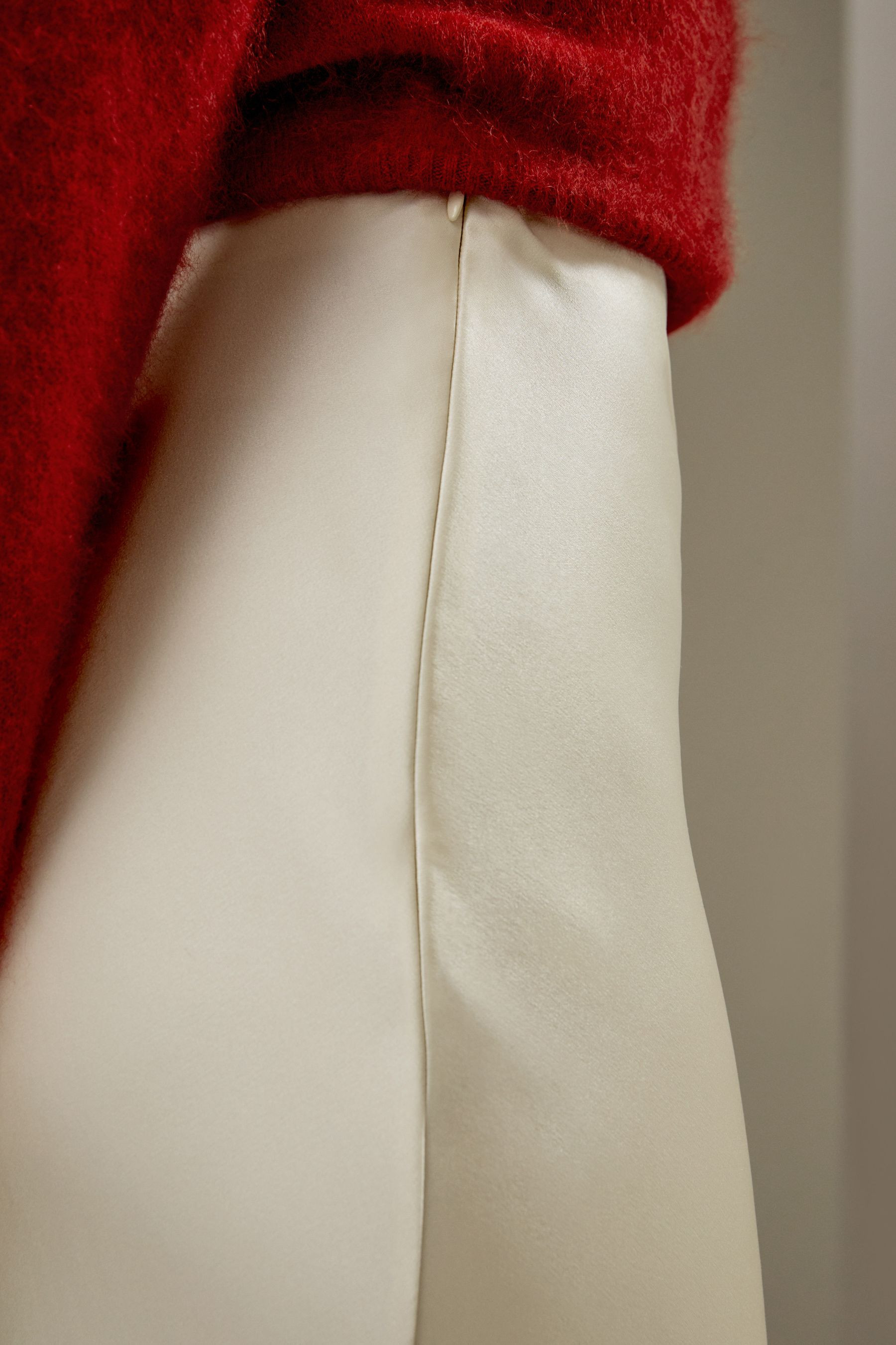Silk Maxi Skirt with Flare Hem | LILYSILK