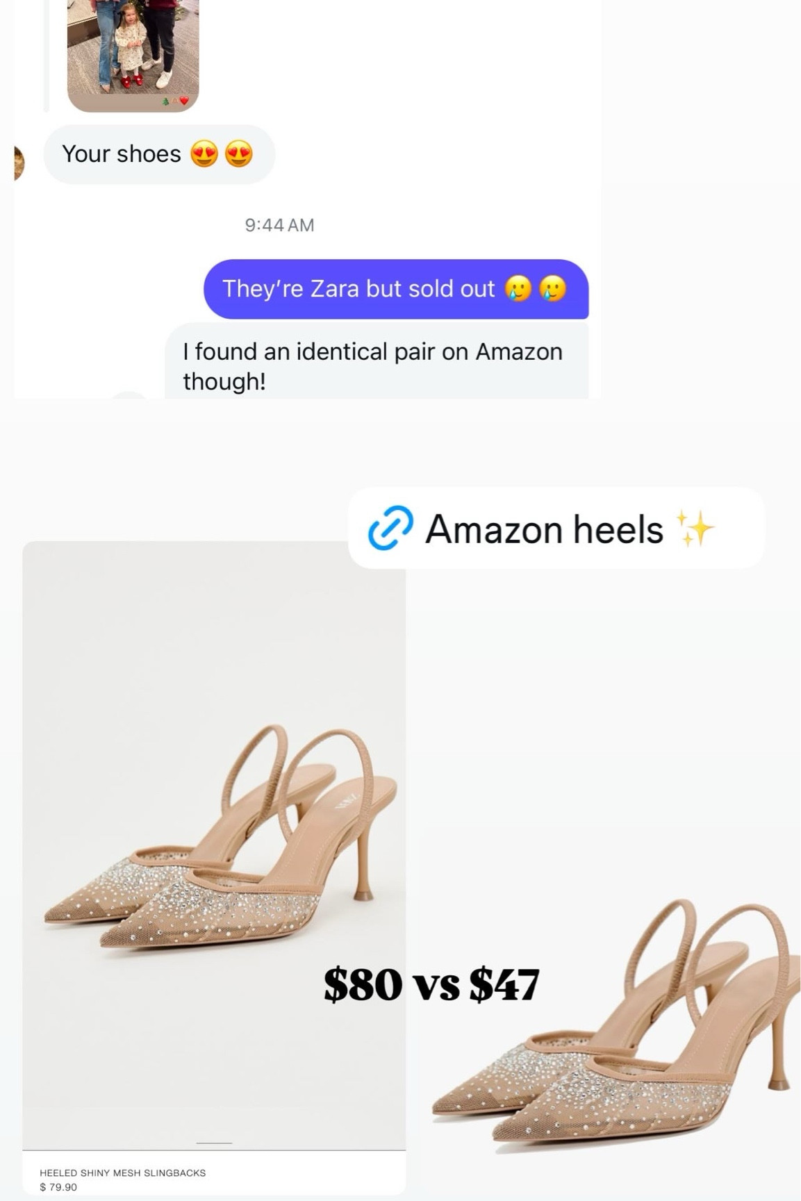 Zara rhinestone dupe. Amazon find
Holiday shoes


#LTKShoeCrush #LTKHoliday