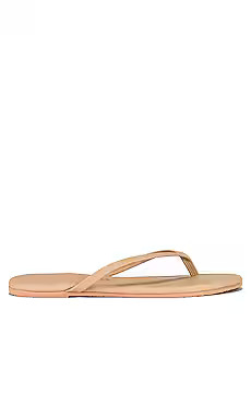 TKEES Lily Faux Leather Flip Flop in Matte Sunkissed from Revolve.com | Revolve Clothing (Global)