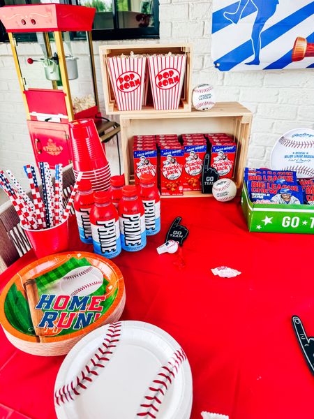 We had Jackson’s 11th birthday party this past weekend and he had so much fun! He loves playing baseball with his friends so we did a baseball theme and I love how it turned out!! ❤️⚾️

#baseballmom #baseballparty 

#LTKparties #LTKfindsunder50 #LTKfamily