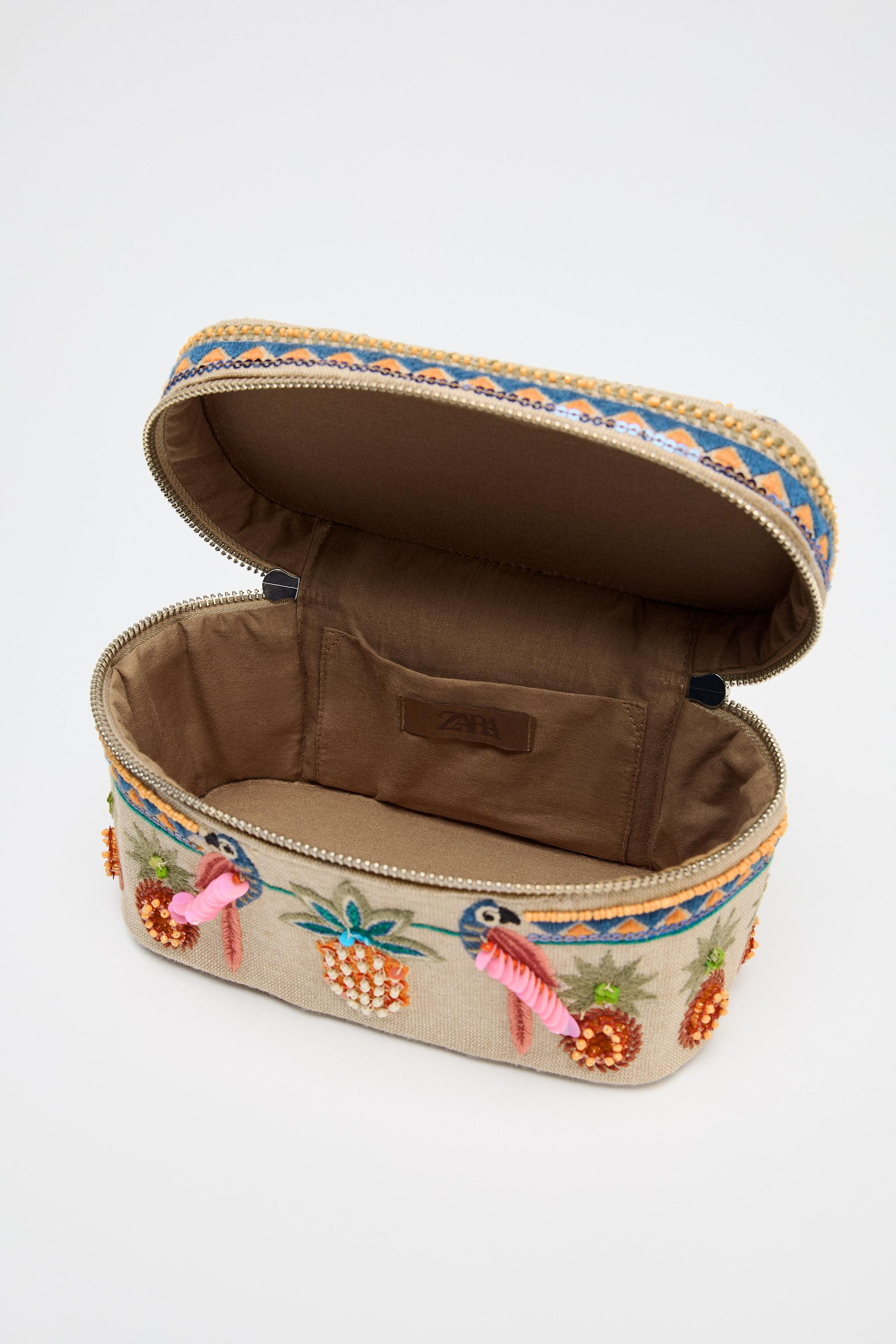 BEADED RIGID BAG | Zara UK