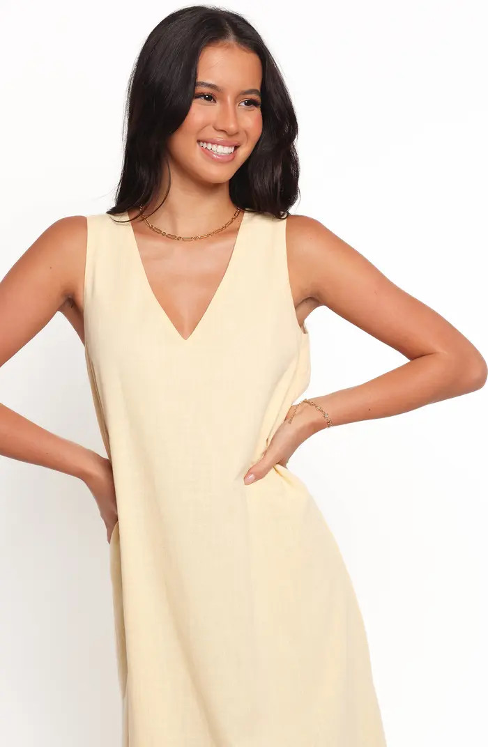 Lia Sleeveless Cotton Maxi Dress | Nordstrom