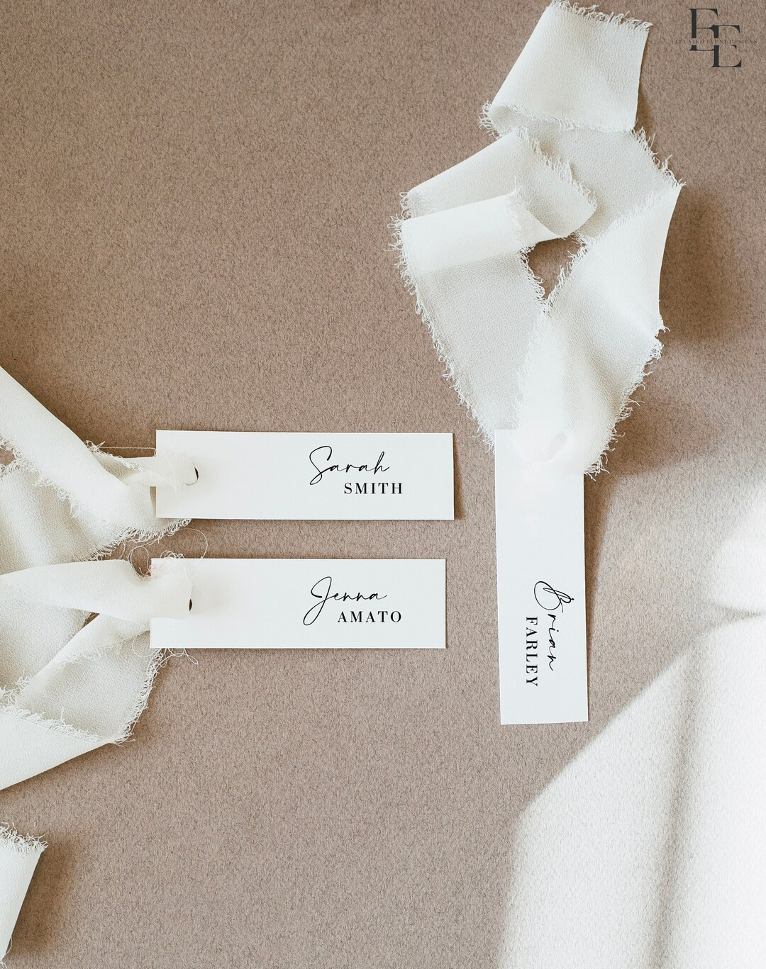 Wedding Place Cards  Modern Name Cards  Minimalist Table - Etsy | Etsy (US)