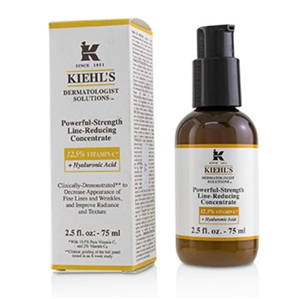 Kiehls 223697 2.5 oz Dermatologist Solutions Powerful-Strength Line-Reducing Concentrate | Shop Simon