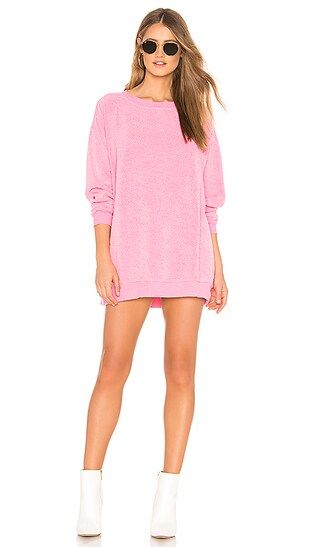 Wildfox Couture Roadtrip Sweater Dress in Neon Magenta | Revolve Clothing (Global)
