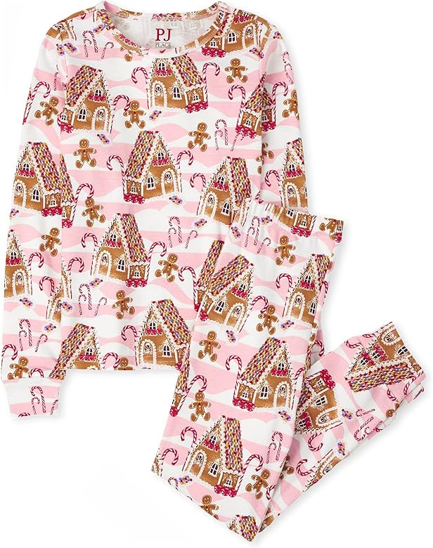 The Children's Place Baby And Kids', Sibling Matching Christmas Pajama Sets, Cotton | Amazon (US)