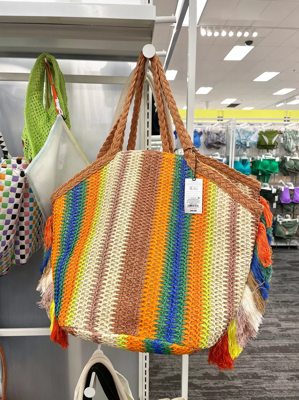 Straw Tote Handbag - Shade & Shore™ curated on LTK