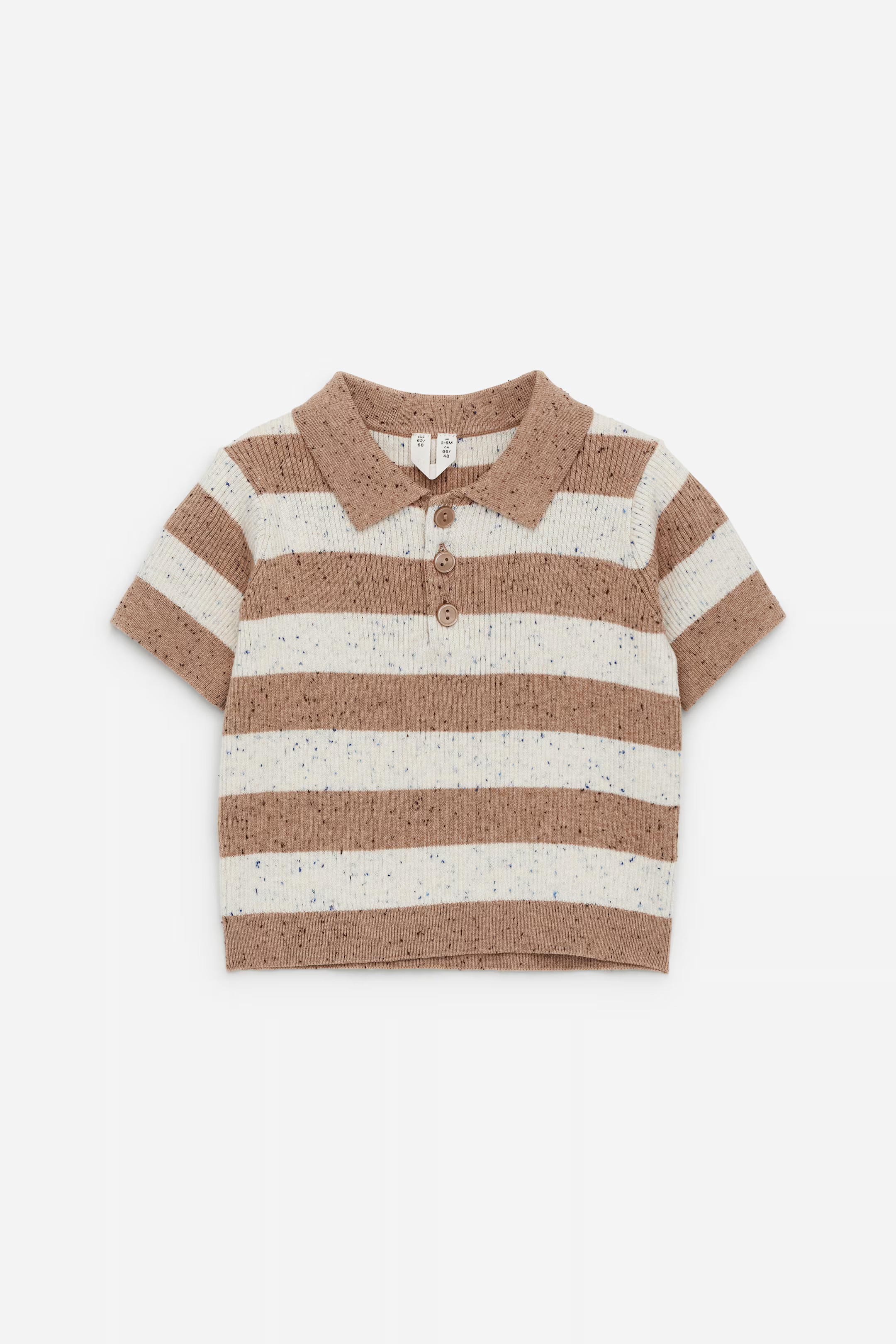 Rib-Knit Polo Shirt | H&M (UK, MY, IN, SG, PH, TW, HK)