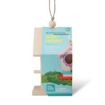 Mud Puddle Society 4pc Bird House Garden Art Kit | Target