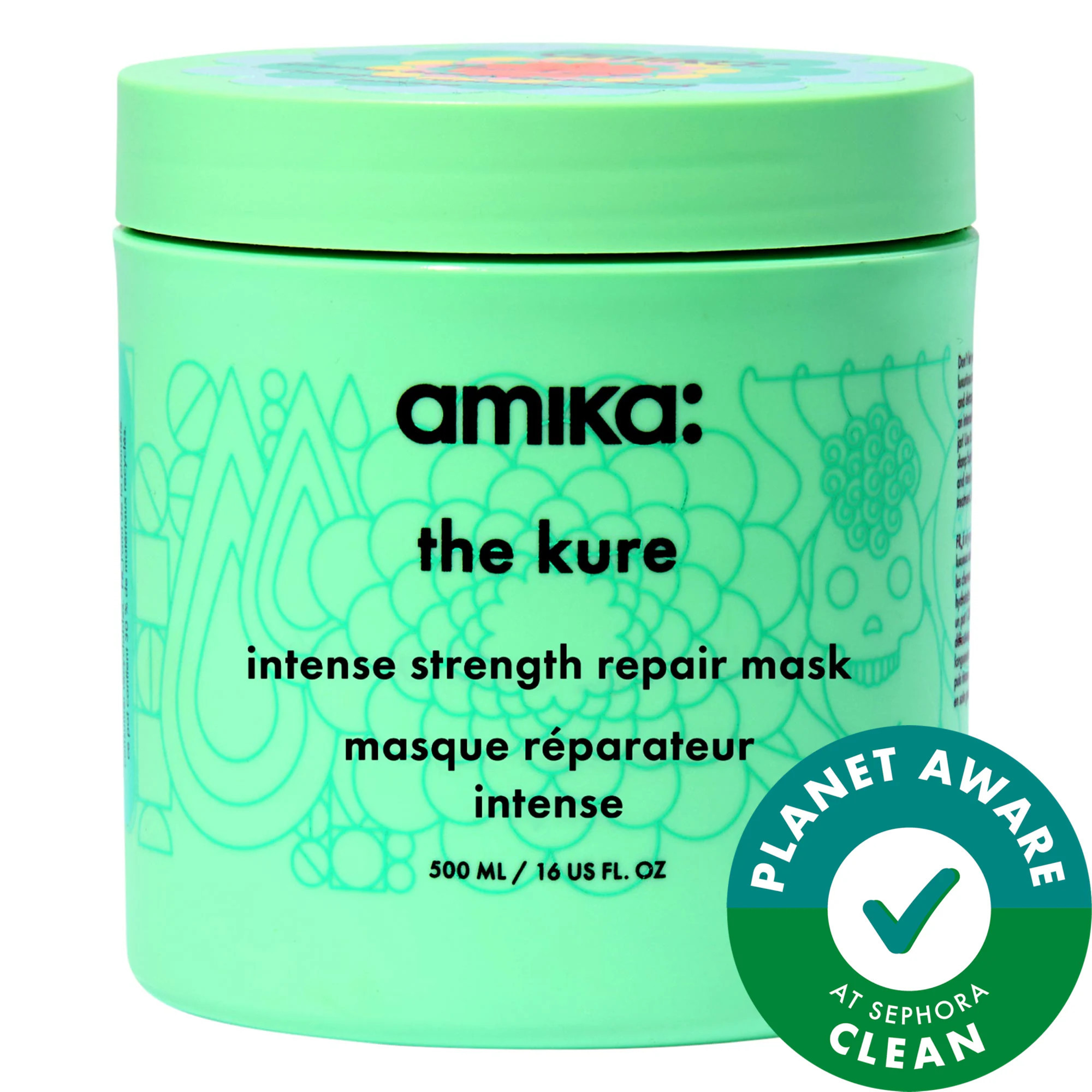 amika The Kure Intense Strength Repair Hair Mask​ 16 oz | Sephora (US)