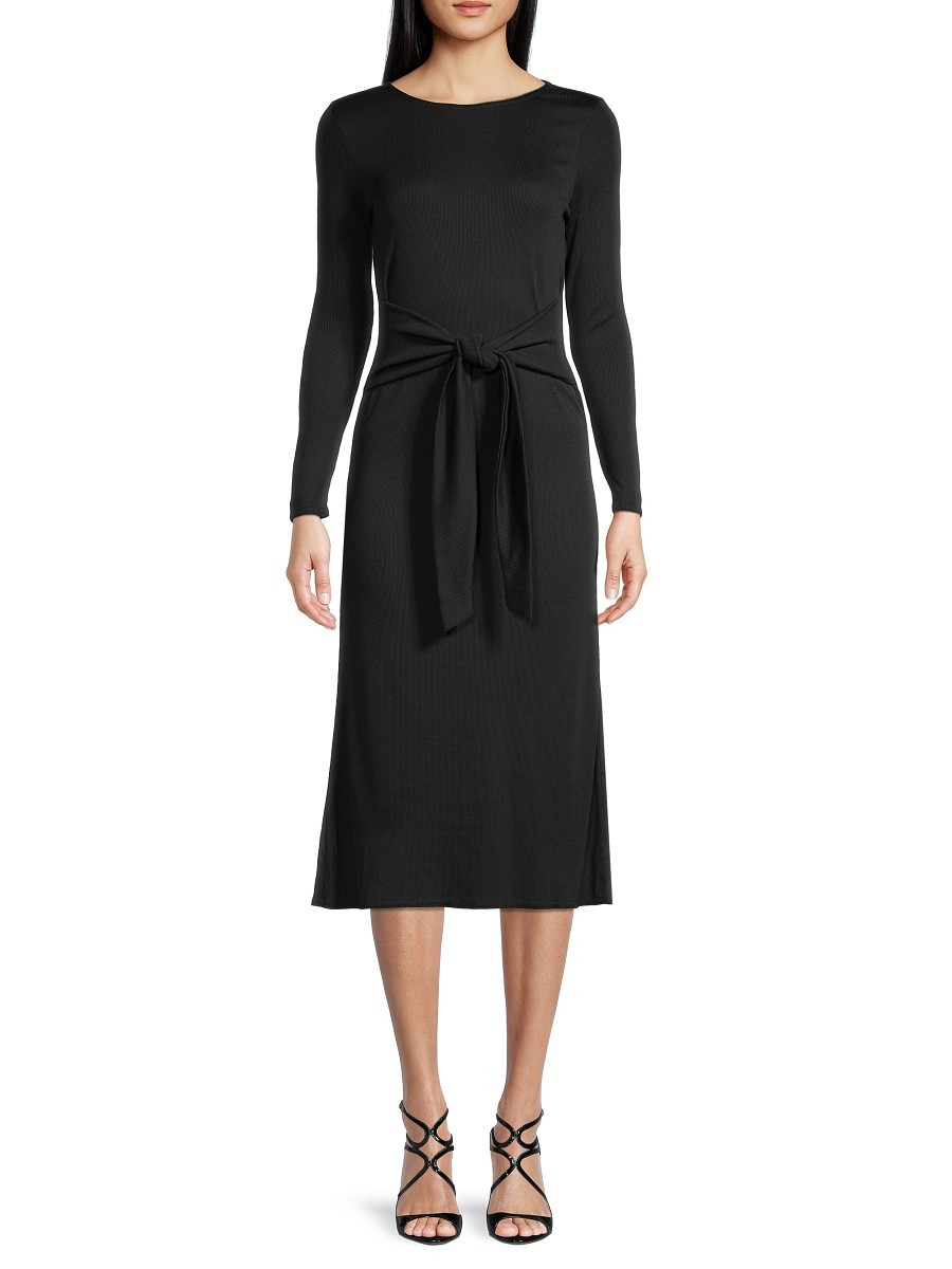 Love Ady Women's Midi A-Line Dress - Black - Size XS | Saks Fifth Avenue OFF 5TH