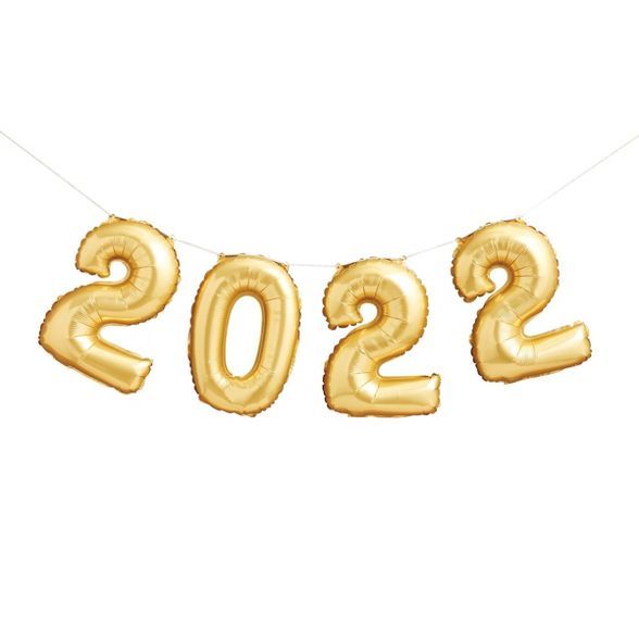 2022 New Year Mylar Balloon - Spritz™ | Target