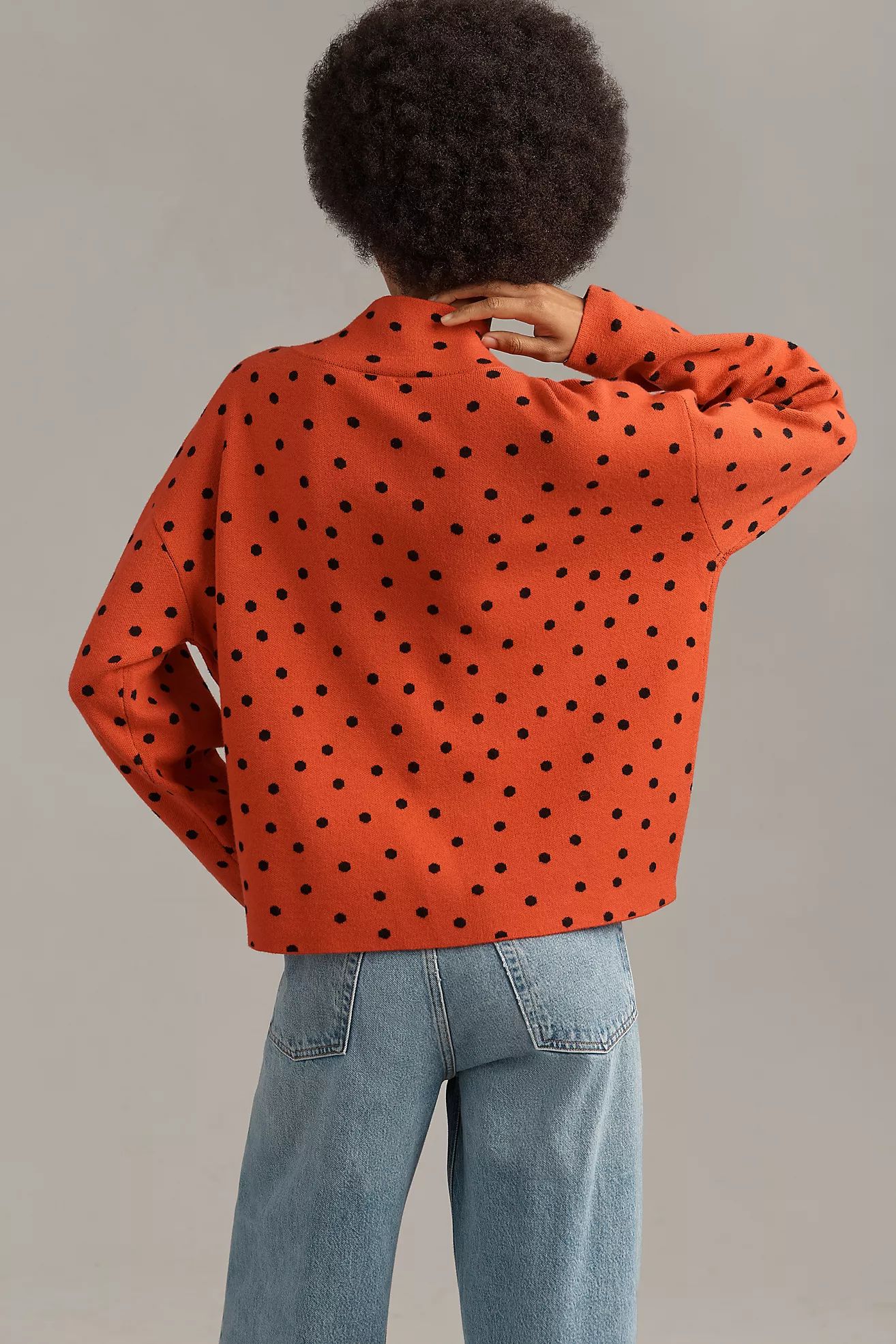 The Carys Mock-Neck Sweater by Maeve | Anthropologie (US)