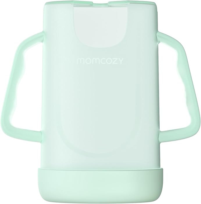Momcozy Baby Pouch Holder No Squeeze, Baby Food & Juice Box Holder, Mess-Free, Easy Grip for Self... | Amazon (US)