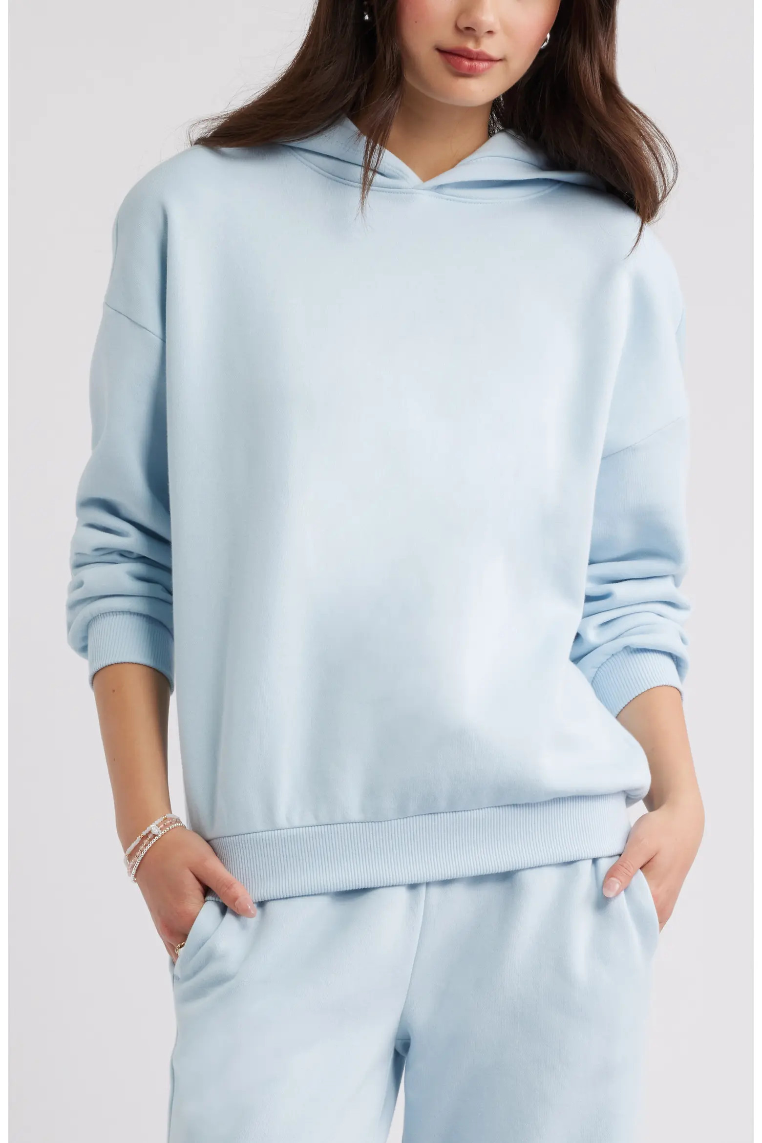 Relaxed Fleece Hoodie (Women) | Nordstrom | Nordstrom