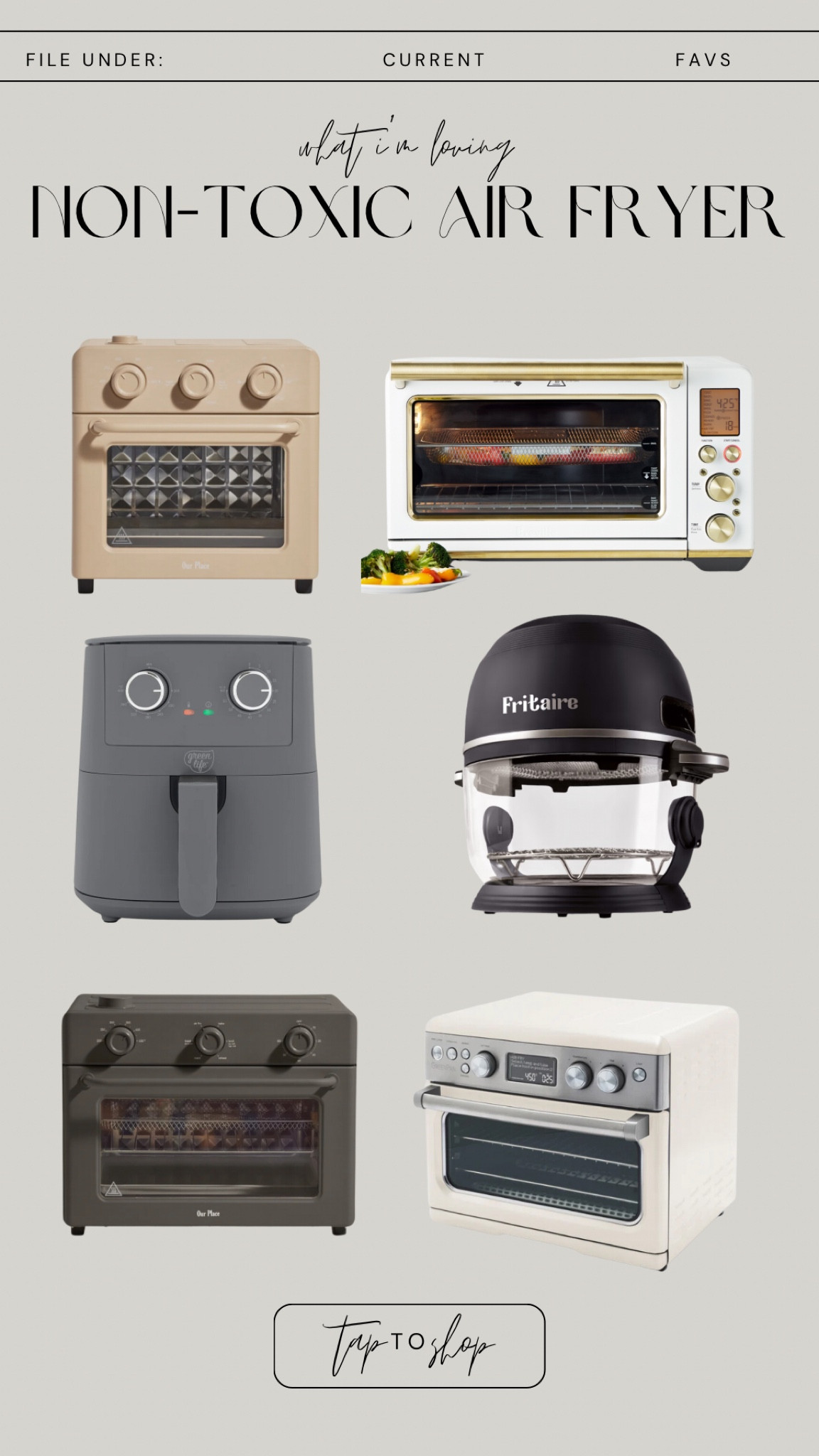 Non Toxic Air Fryers 🫶🏼 

#LTKFamily #LTKSaleAlert