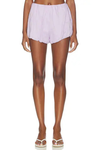 x REVOLVE Linen Balloon Short in Lavender | Revolve Clothing (Global)