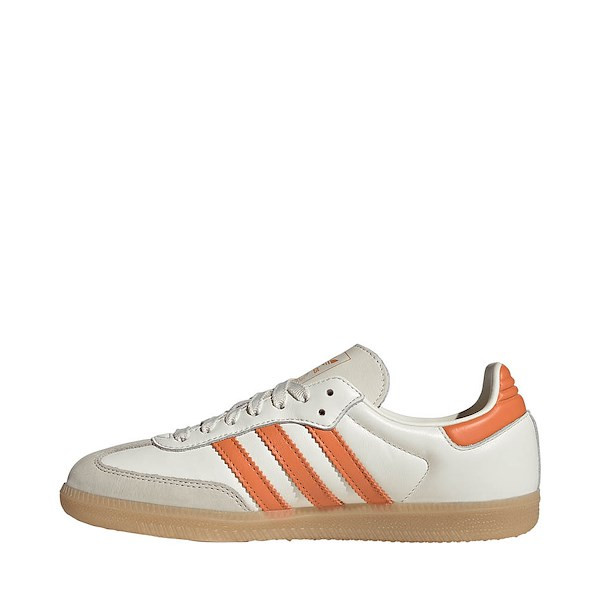 Womens adidas Samba OG Athletic Shoe - Off White / Dusky Orange / Gum | Journeys