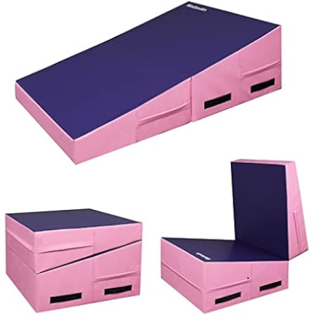 Gymnastics Mat Cheese Wedge Mat Octagon Tumbler, Multi-Size Skill Shape Tumbling Mat, Handsprings, B | Amazon (US)