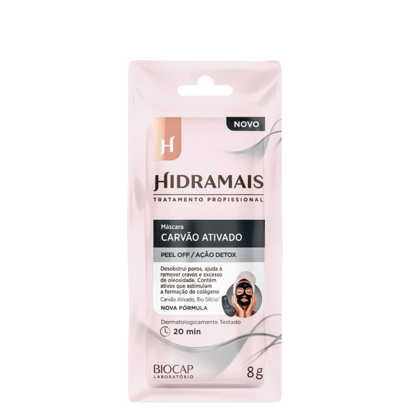 Hidramais Peel-Off Carvão Ativado
        
              - Máscara Facial 8g | Beleza Na Web (BR)