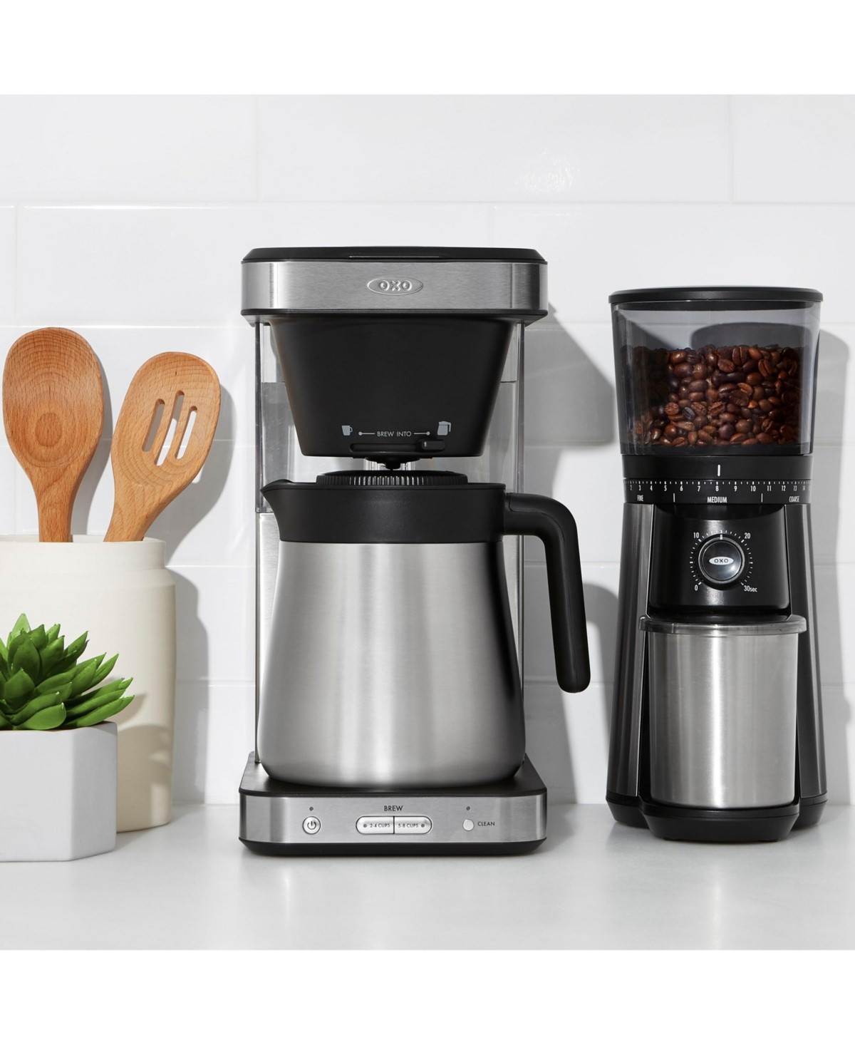Oxo 8 Cup Coffee Maker - Stainless Steel | Macy's
