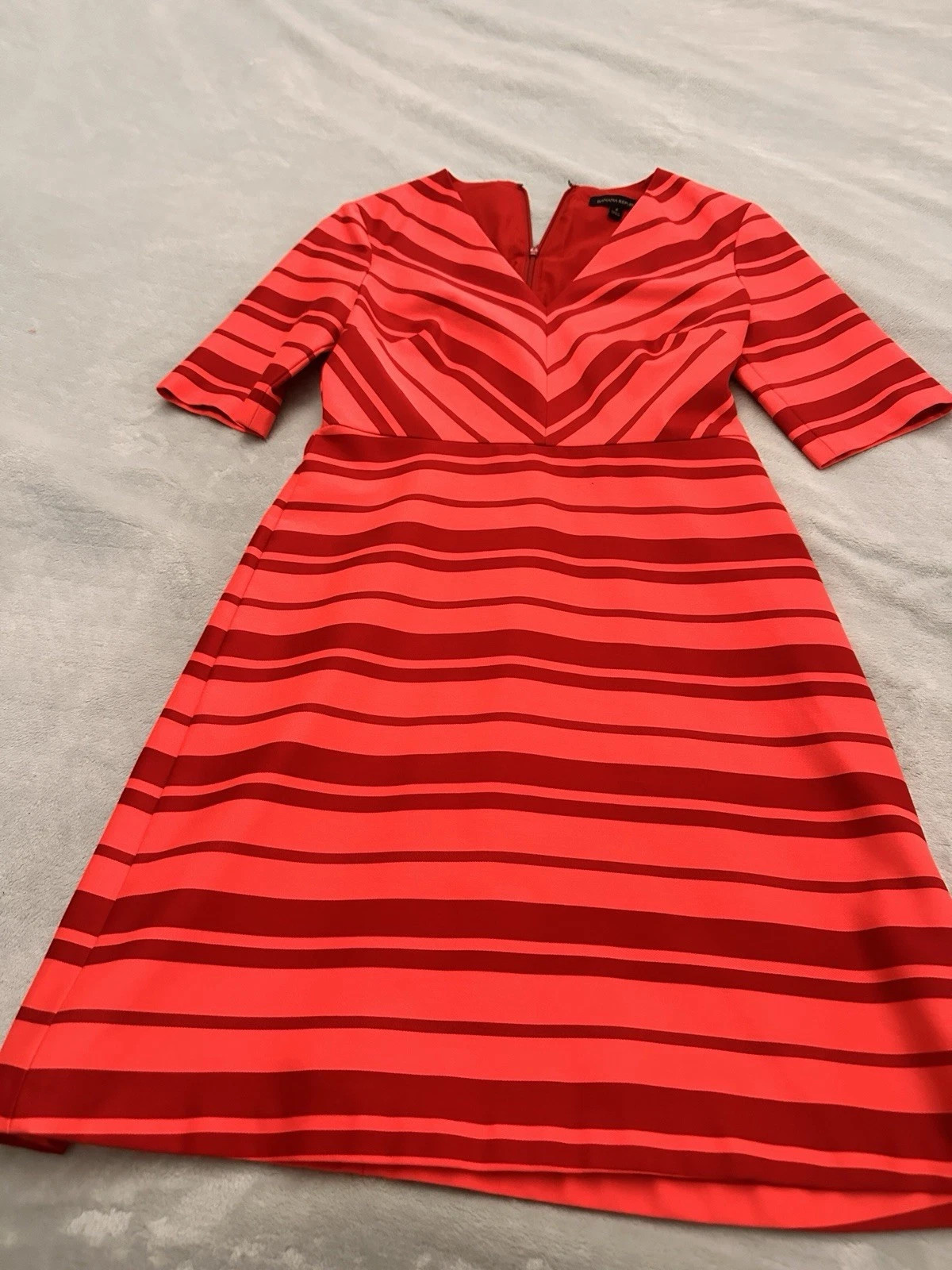 Banana Republic Women's Knee Length Dress Short Sleeve, Striped, Size 4 | eBay | eBay US
